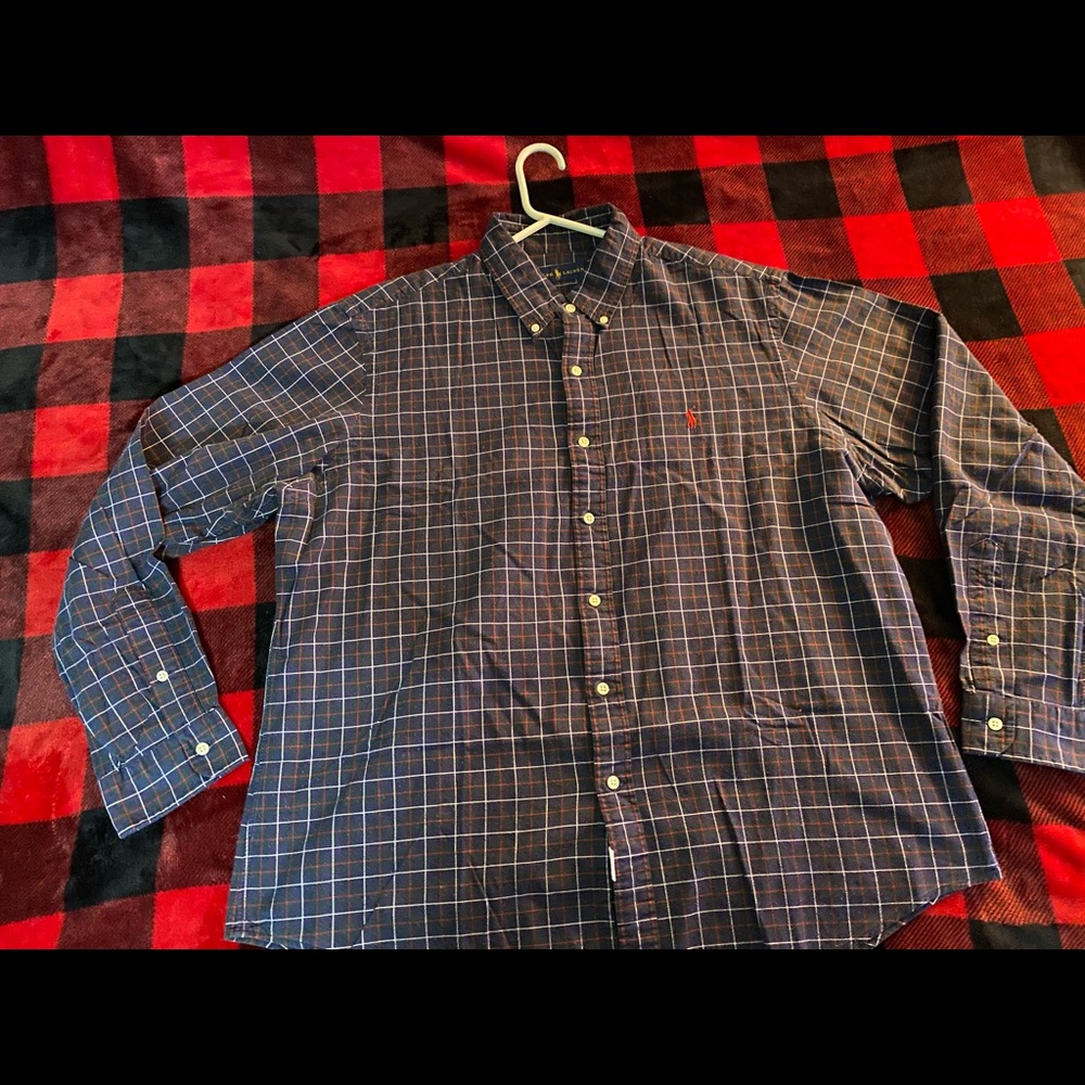 Polo by Ralph Lauren men’s dress shirt worn under 3 times